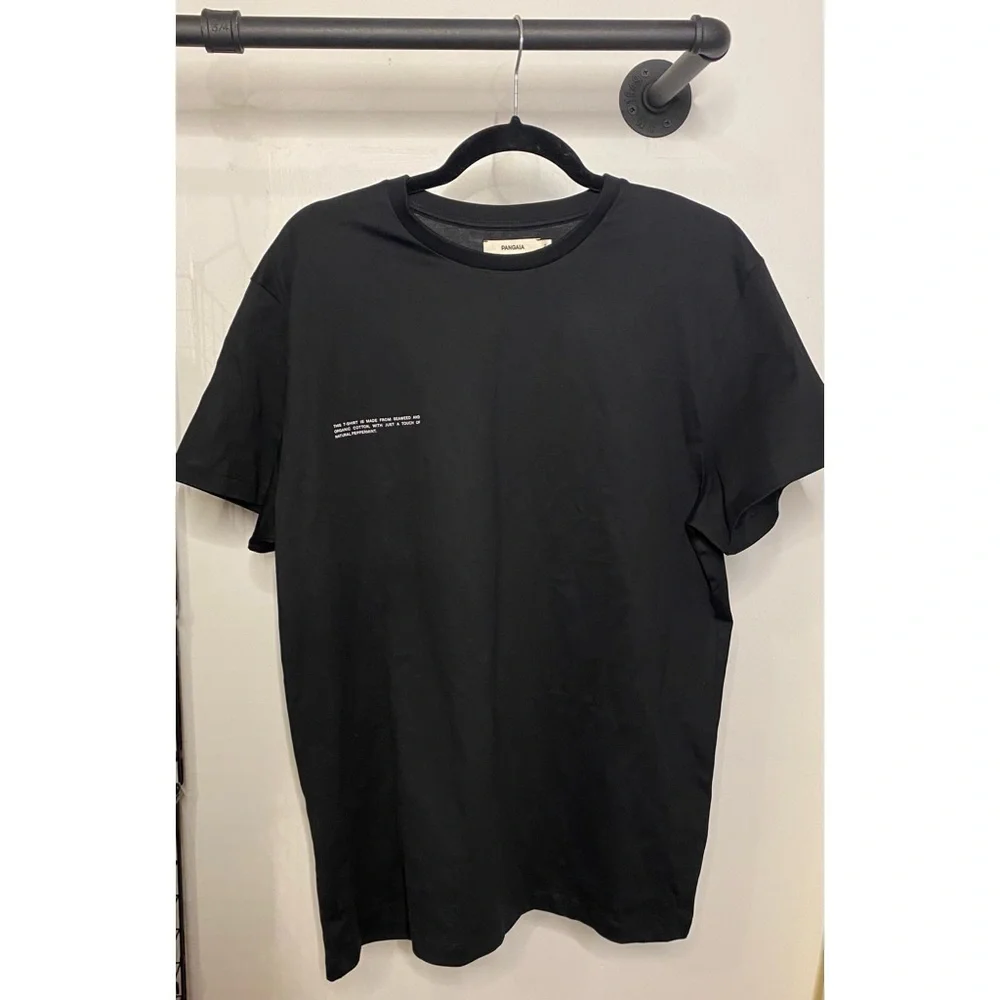 Pangaia Black Organic Cotton T-shirt_2